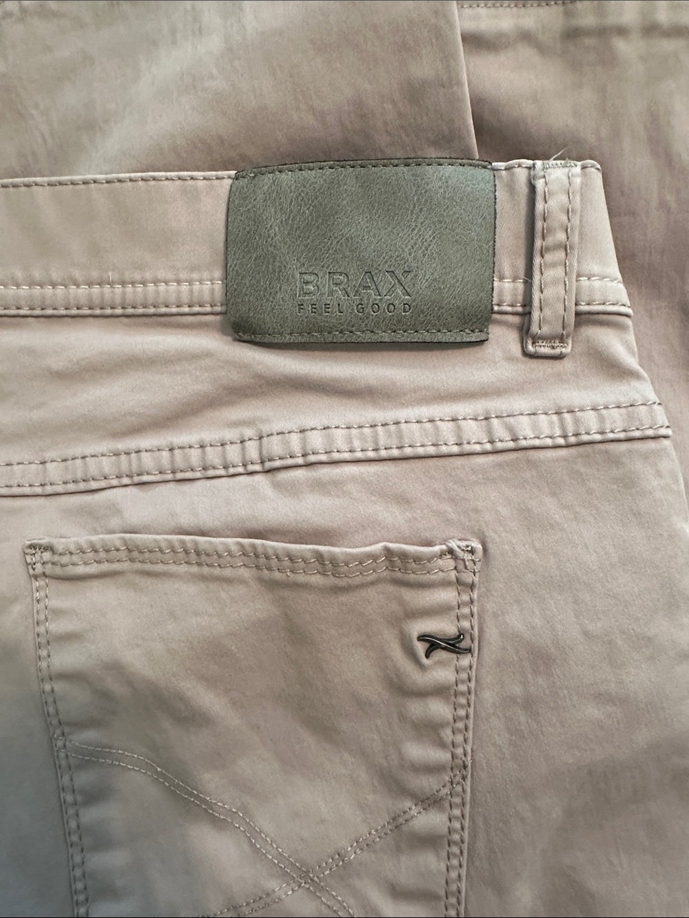 BRAX Men's Straight Jeans in Light Beige